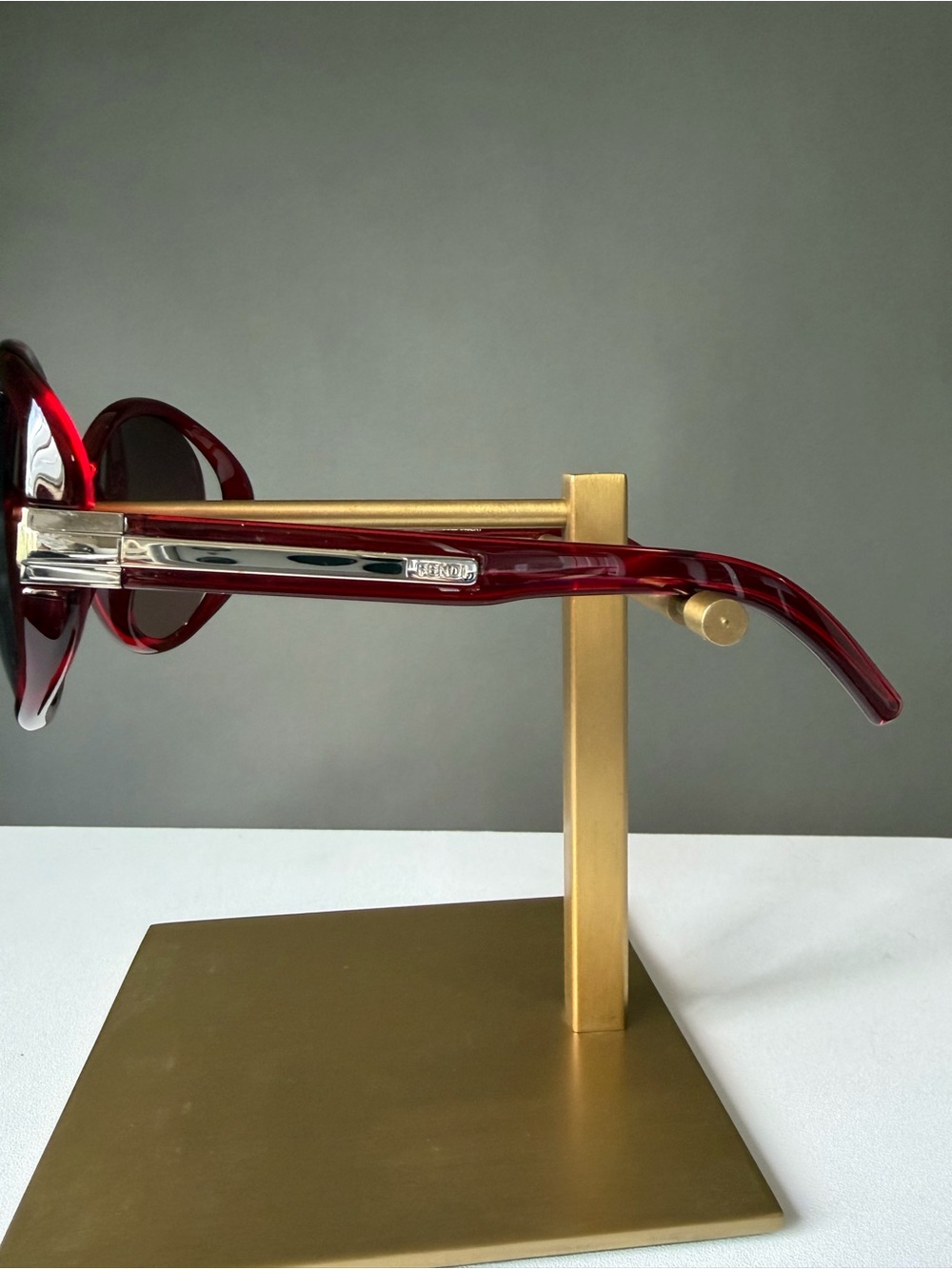 Fendi Women's Sunglasses Red - Picture 5 of 7